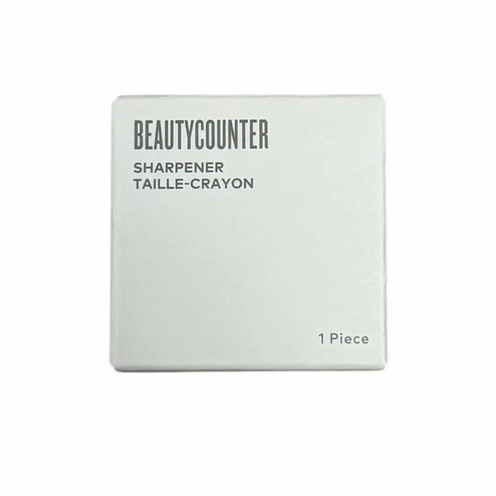 NIB Beautycounter Dual-Blade Metal Pencil Sharpener